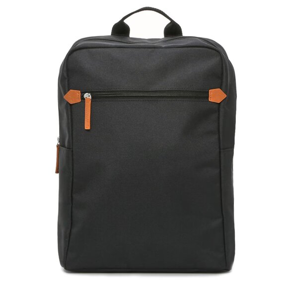 NWT DSW Black & Tan Backpack, Canvas w/Leather Details, Unisex Full Size - Picture 2 of 7